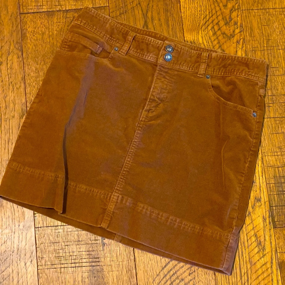Patagonia Corduroy Skirt, Tan sz 10